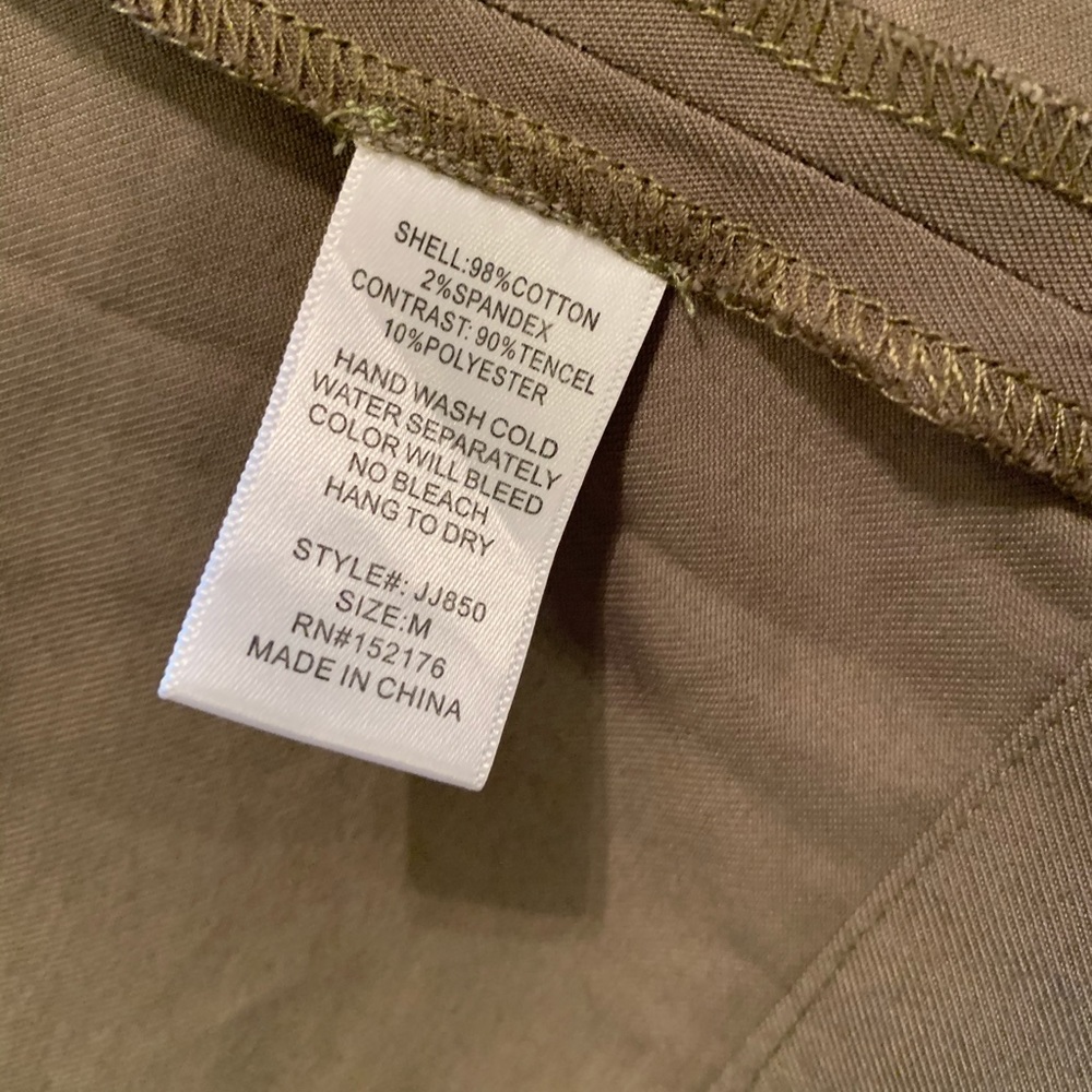 Jane Plus One Army Button Down Jacket - image 8